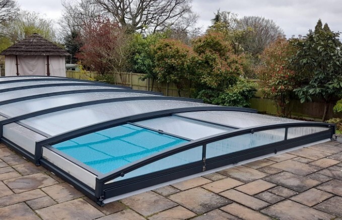 low pool enclosure